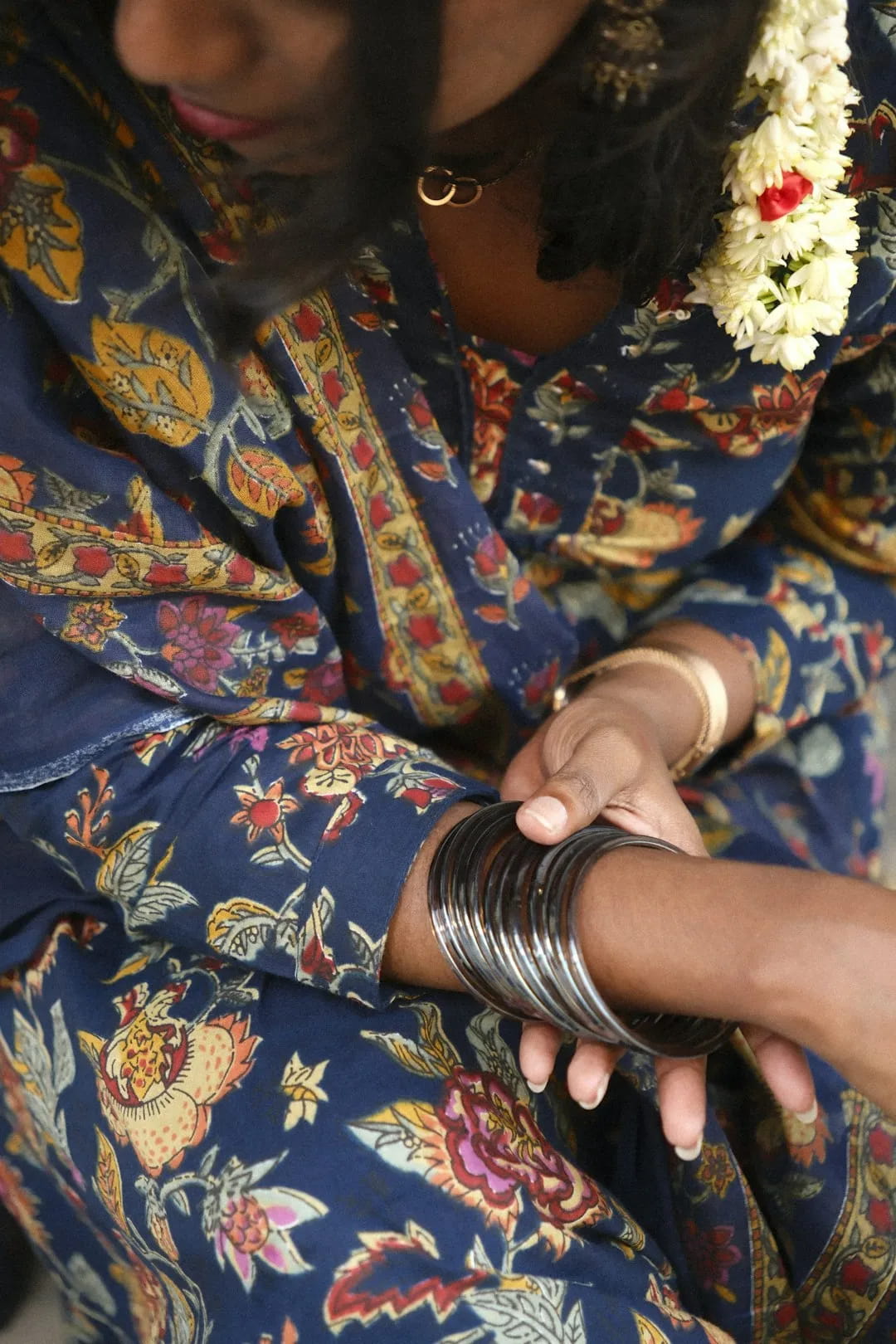 Hill Tribe Silver Bangle