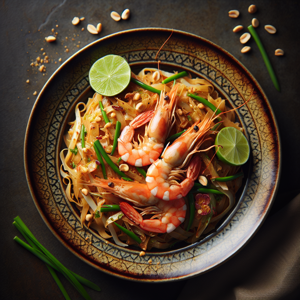 Pad Thai Goong Sod