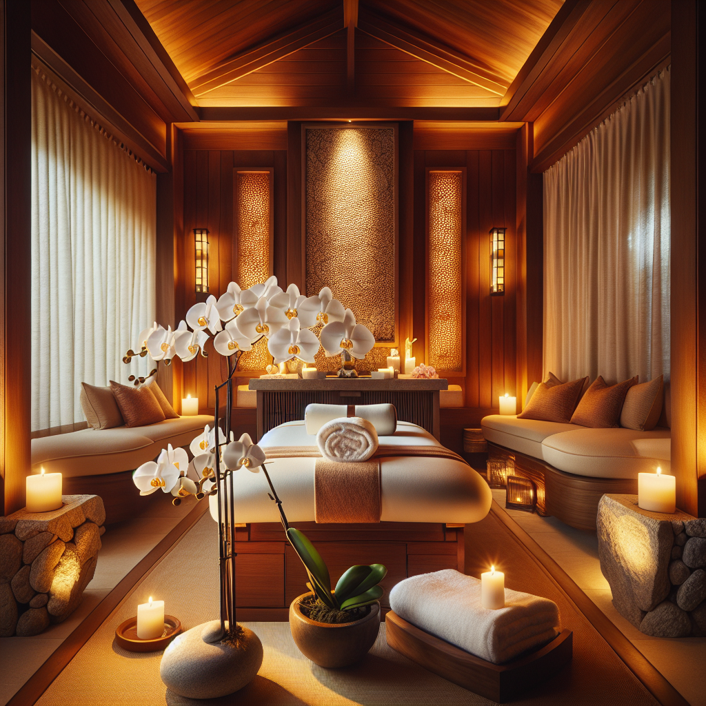 Luxury spa treatment